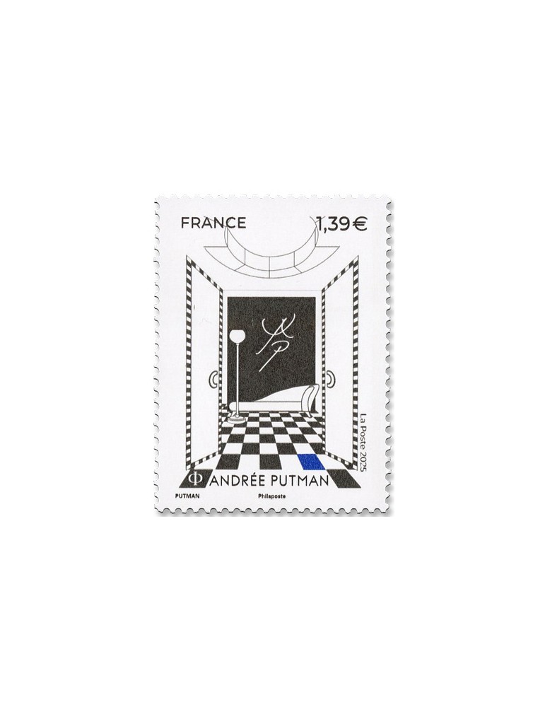 n° 5918 - Timbre FRANCE Poste (Andrée Putman)