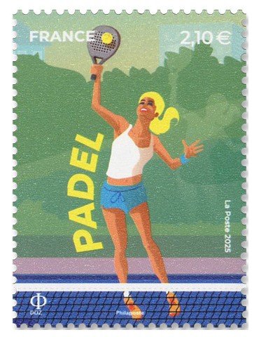 n° F5895 - Timbre FRANCE Poste (PADEL) 2