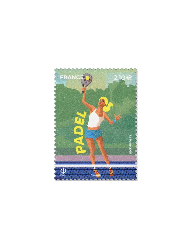 n° F5895 - Timbre FRANCE Poste (PADEL)