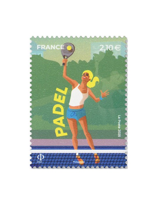n° F5895 - Timbre FRANCE Poste (PADEL)