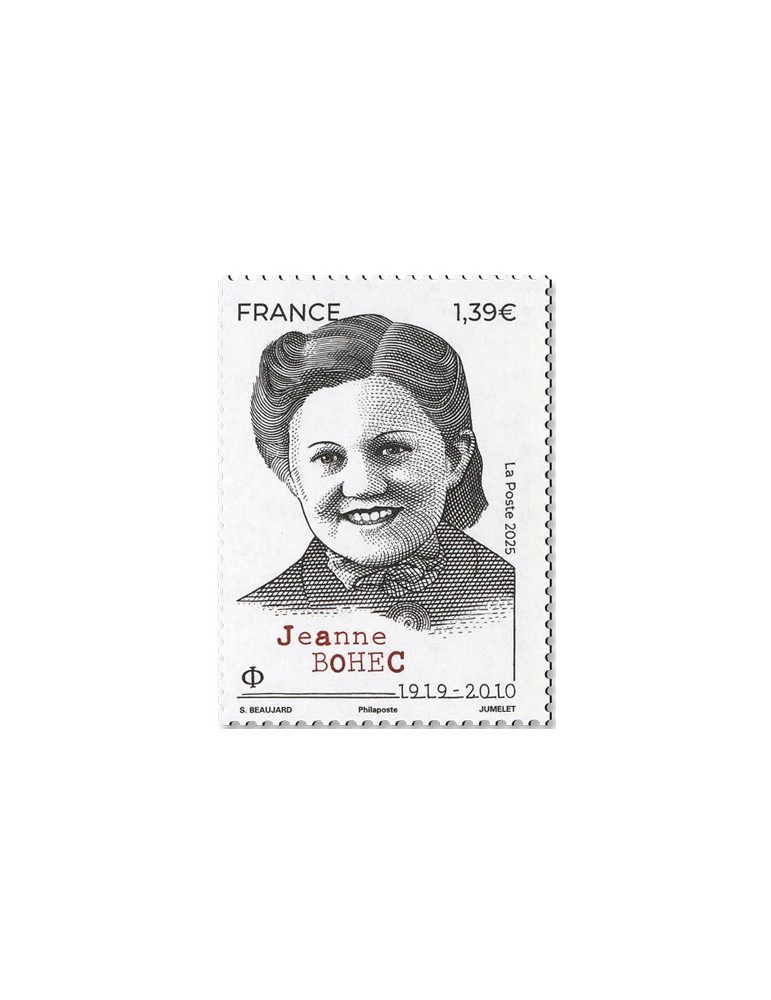 n° F5930 - Timbre France Poste (BLOCS FIGURES DE LA RESISTANCE - 11 25 106)