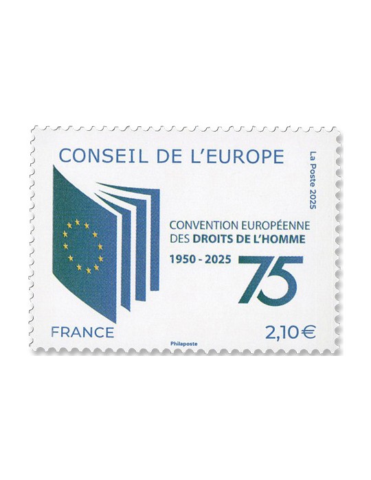 n° 189 - Timbre France De service (CONSEIL DE L'EUROPE)