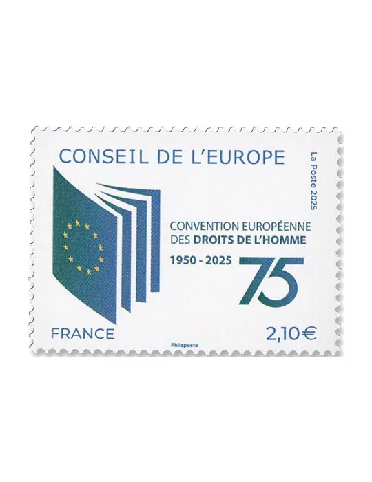 n° 189 - Timbre France De service (CONSEIL DE L'EUROPE)