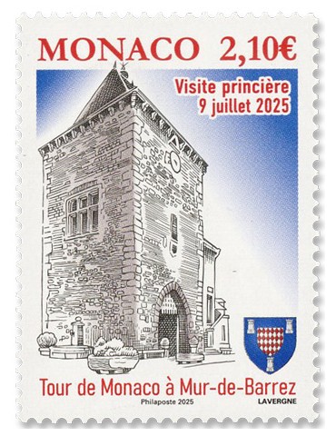 n° 3507 - Timbre MONACO Poste (SITE GRIMALDI DE MONACO - 14 25 441)