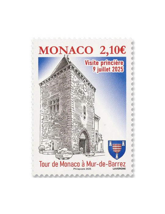 n° 3507 - Timbre MONACO Poste (SITE GRIMALDI DE MONACO - 14 25 441)
