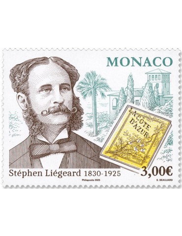 n° 3511 - Timbre MONACO Poste (100 ANS DE LA DISPARITION DE STEPHEN LIEGARD - 14 25 428)