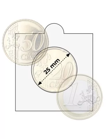 ETUIS DE PROTECTION : 25 mm - AUTO-COLLANTS