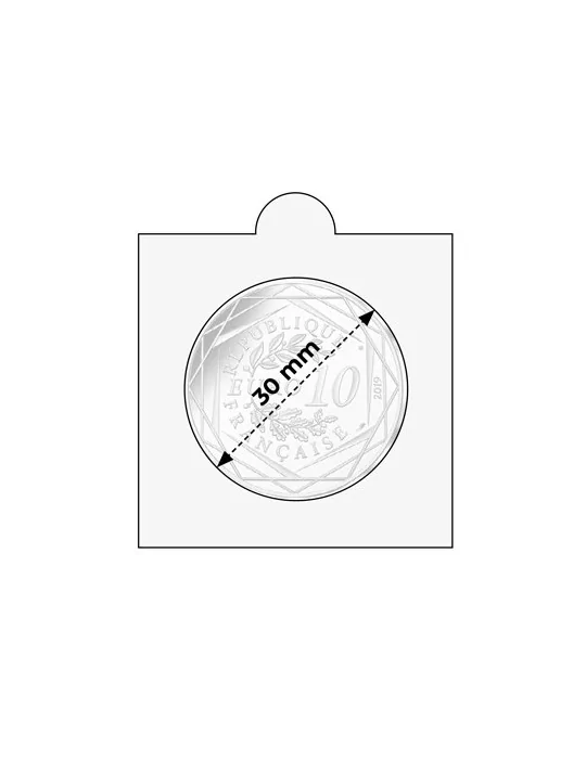 ETUIS DE PROTECTION : 30 mm - AUTO-COLLANTS