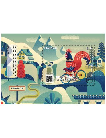 n° 7.2 - Timbre FRANCE Timbres Crypto