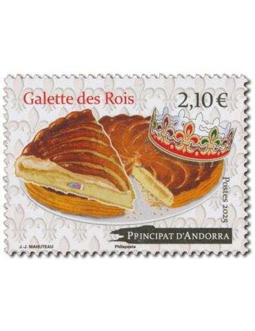 n° 937 - Timbre ANDORRE Poste (GALETTE DES ROIS - 14 25 112)