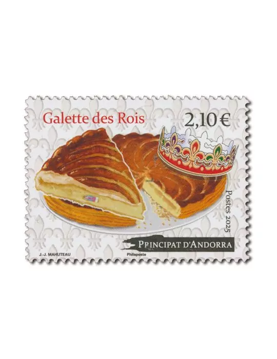 n° 937 - Timbre ANDORRE Poste (GALETTE DES ROIS - 14 25 112)
