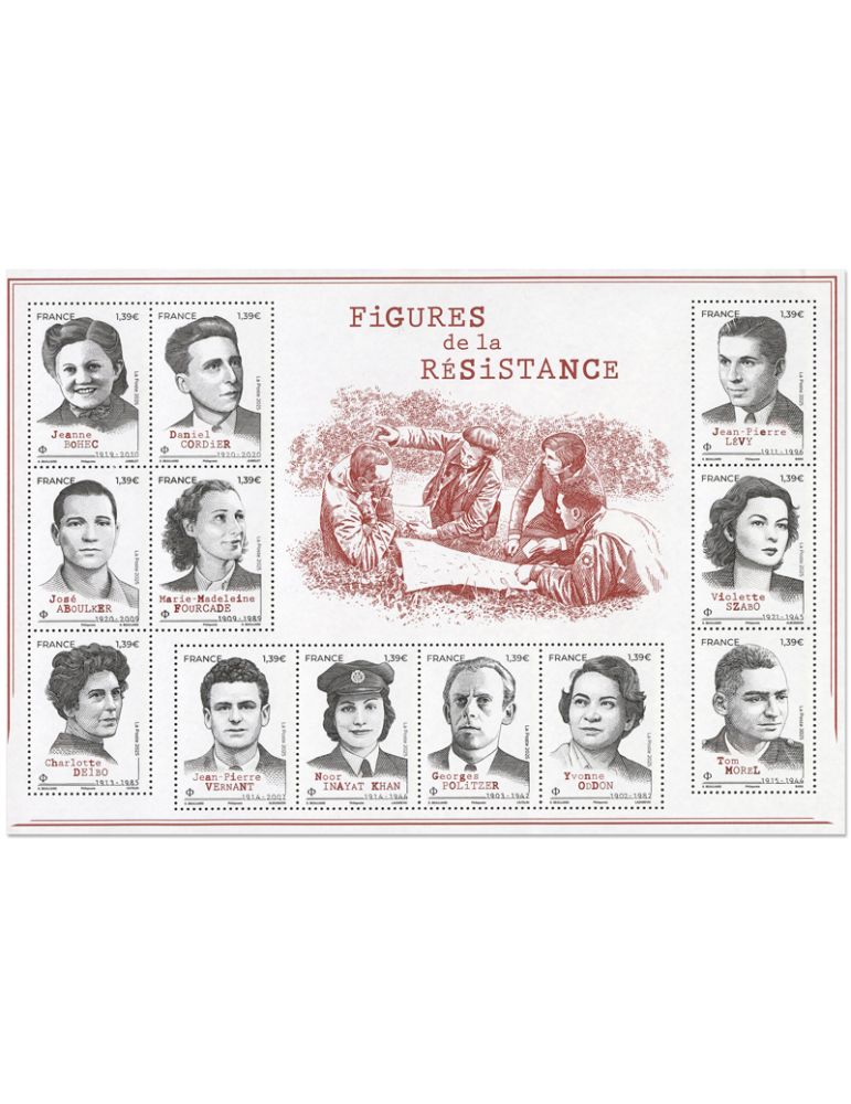France : Livret Mémoire Postale