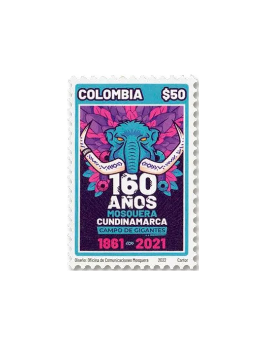 n° 2549 - Timbre COLOMBIE Poste