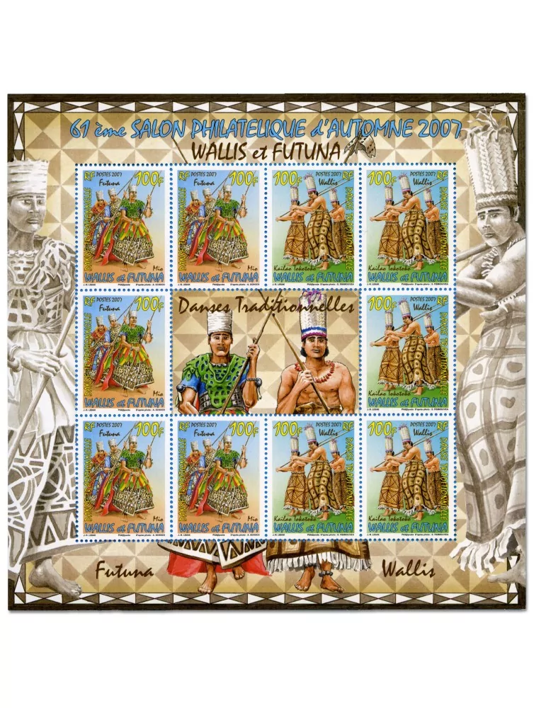 n° 689/690** - Timbre WALLIS ET FUTUNA Poste