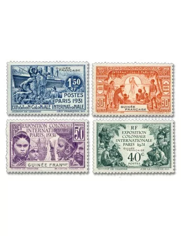 n° 115/118* - Timbre GUINEE Poste