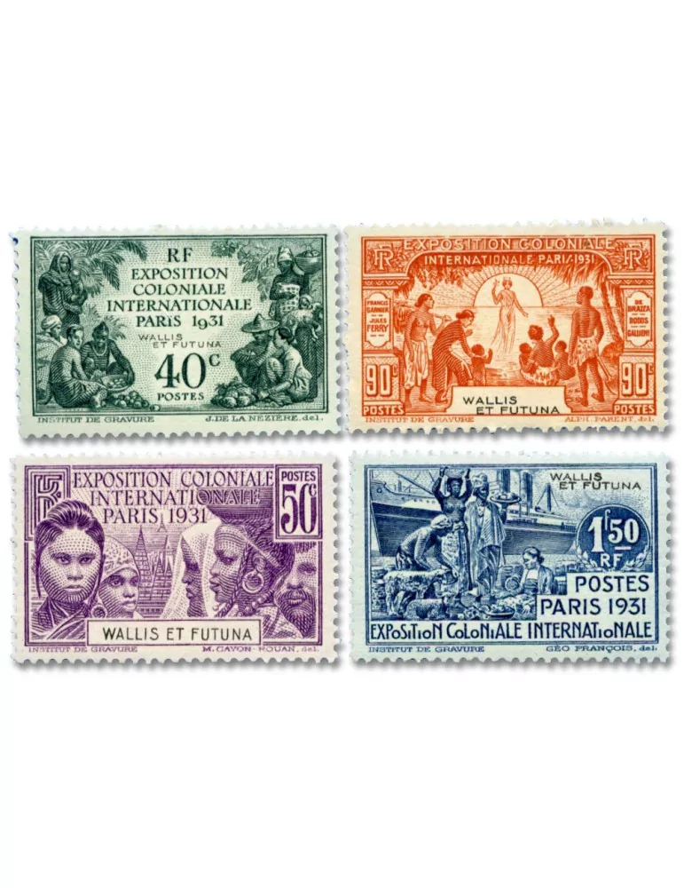 n° 66/69* - Timbre WALLIS ET FUTUNA Poste