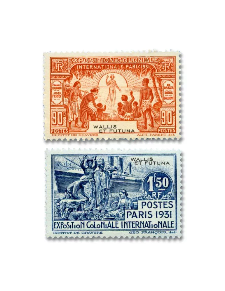 n° 66/69* - Timbre WALLIS ET FUTUNA Poste