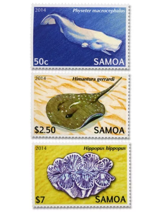 n° 1107/1118** - Timbre SAMOA Poste