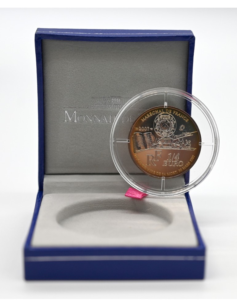 FRANCE : Monnaie 1/4 Euro VAUBAN (2007)