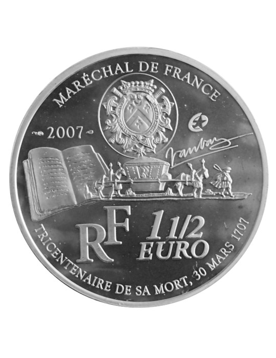 FRANCE : Monnaie 1 Euro 1/2 VAUBAN (2007)