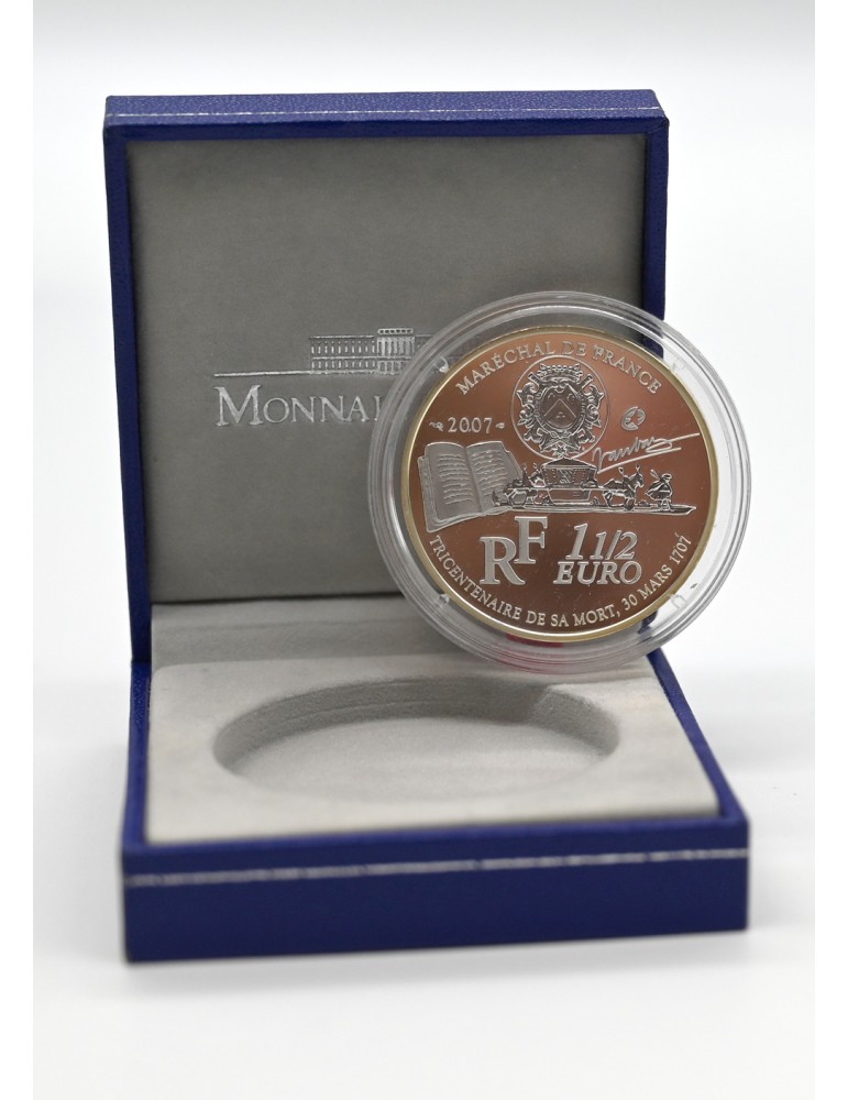 FRANCE : Monnaie 1 Euro 1/2 VAUBAN (2007)