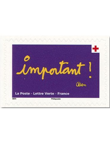 n° 2065 - Timbre France Carnets Croix-Rouge (2021) (BC1979) 2