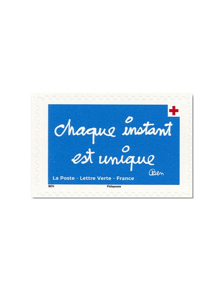 n° 2065 - Timbre France Carnets Croix-Rouge (2021) (BC1979)