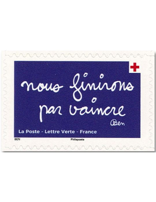 n° 2065 - Timbre France Carnets Croix-Rouge (2021) (BC1979)