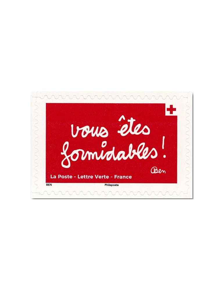 n° BC1979 - Timbre France Autoadhésifs (CROIX ROUGE)