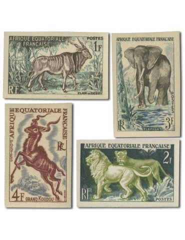 n° 238/241** ND - Timbre AEF Poste