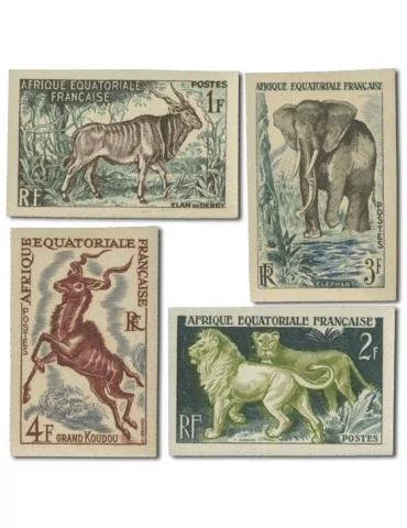 n° 238/241** ND - Timbre AEF Poste