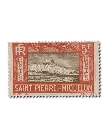 n° 157* - Timbre SAINT-PIERRE ET MIQUELON Poste