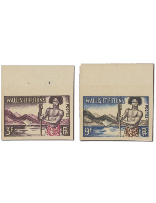 n° 157 et 158** ND - Timbre WALLIS ET FUTUNA Poste