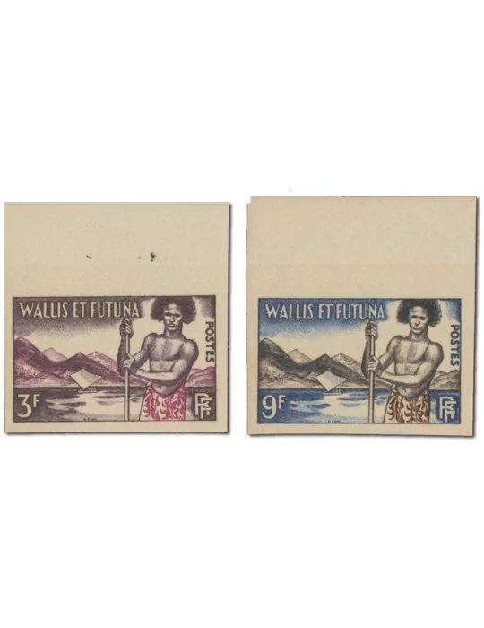 n° 157 et 158** ND - Timbre WALLIS ET FUTUNA Poste