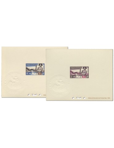 n° 157 et 158 - Timbre WALLIS ET FUTUNA Poste