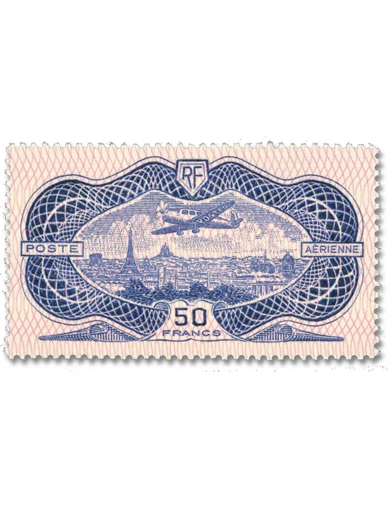 n° 15 - Timbre France Poste aérienne