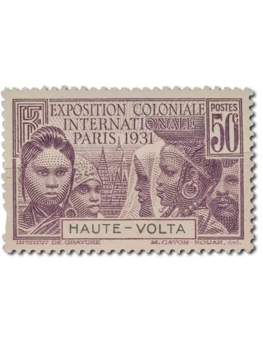 n° 66/69** - Timbre HAUTE VOLTA Poste