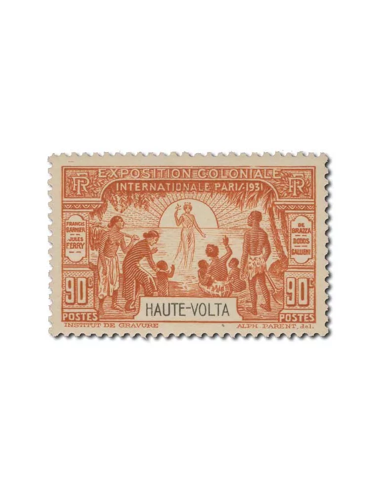 n° 66/69** - Timbre HAUTE VOLTA Poste