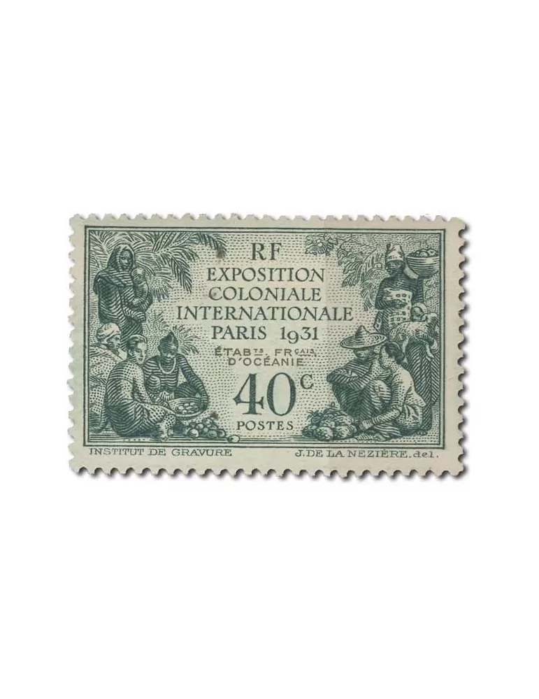 n° 80/83* - Timbre OCEANIE Poste