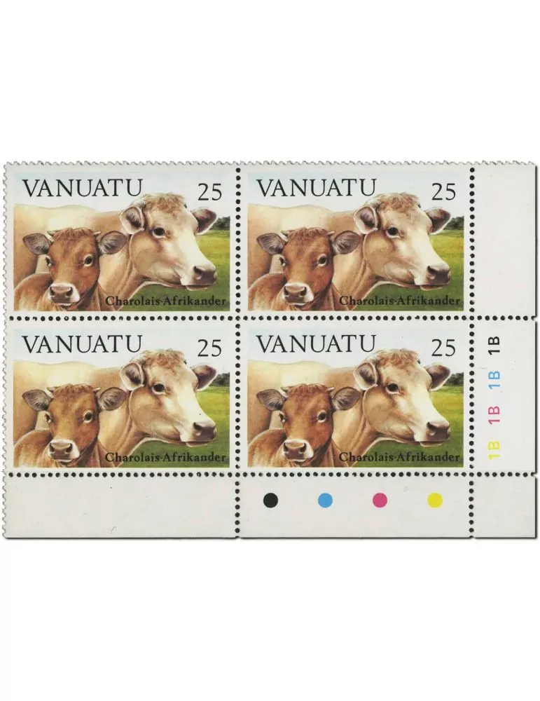 n° 695/698 - Timbre VANUATU Poste