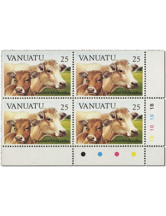 n° 695/698 - Timbre VANUATU Poste