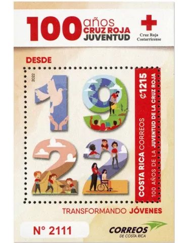 n° 91 - Timbre COSTA RICA Blocs et feuillets