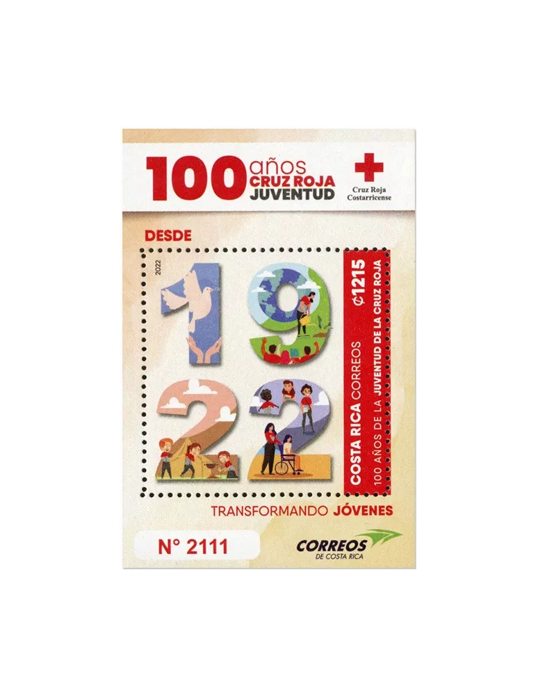 n° 91 - Timbre COSTA RICA Blocs et feuillets
