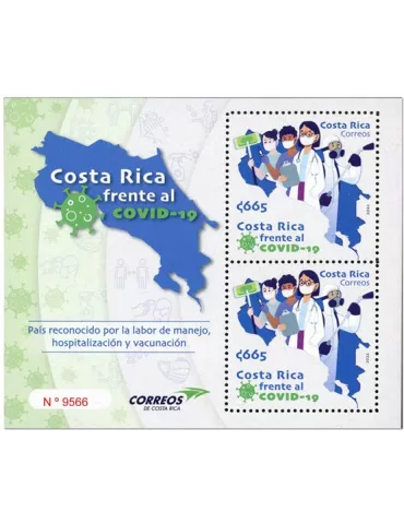 n° 96 - Timbre COSTA RICA Blocs et feuillets