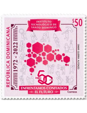 n° 2282 - Timbre DOMINICAINE Poste