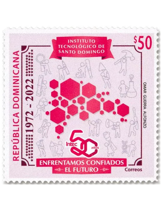 n° 2282 - Timbre DOMINICAINE Poste