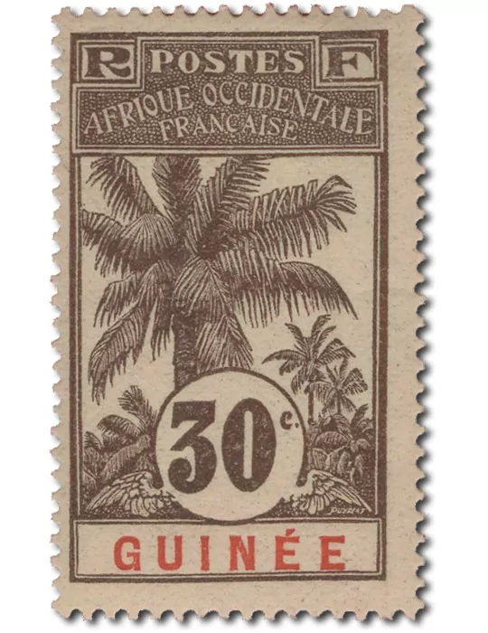 n° 33/47* - Timbre GUINEE Poste