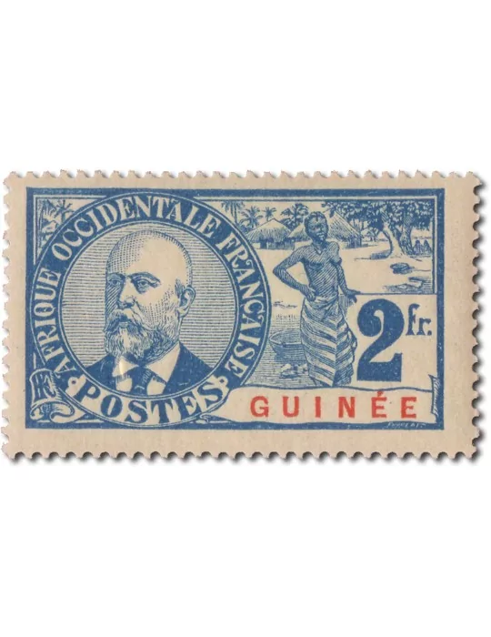 n° 33/47* - Timbre GUINEE Poste