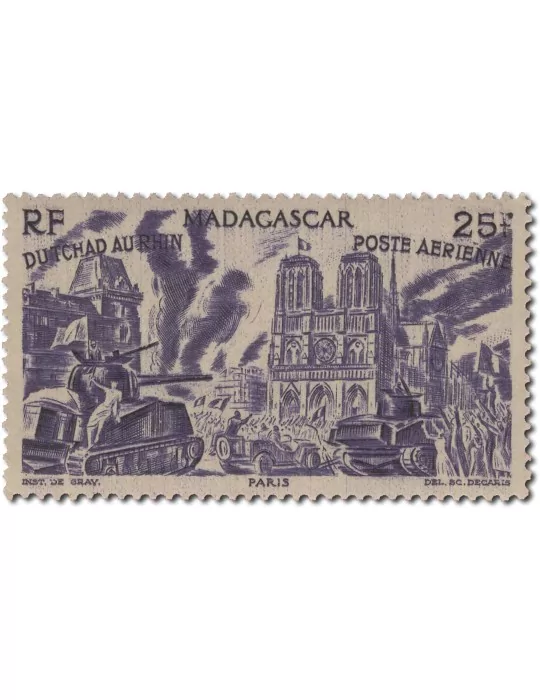 n° 66/71** - Timbre MADAGASCAR Poste Aerienne