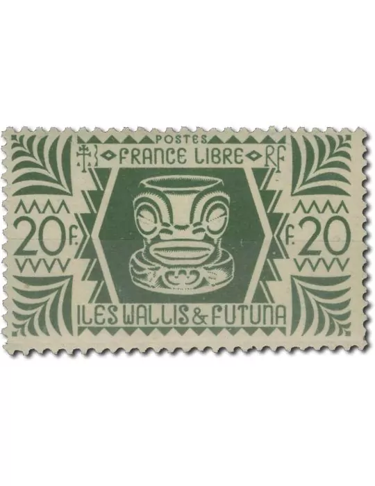n° 133/146 - Timbre WALLIS ET FUTUNA Poste